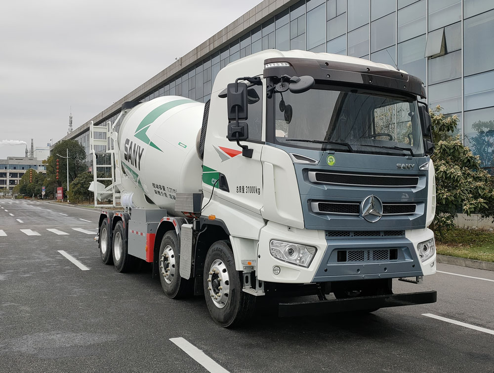 三一混凝土搅拌车 高效夯实城乡建设基石